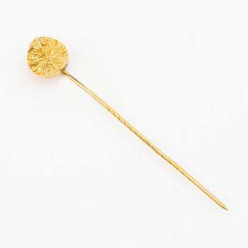 Lapponia, brooch pin, 18K gold.