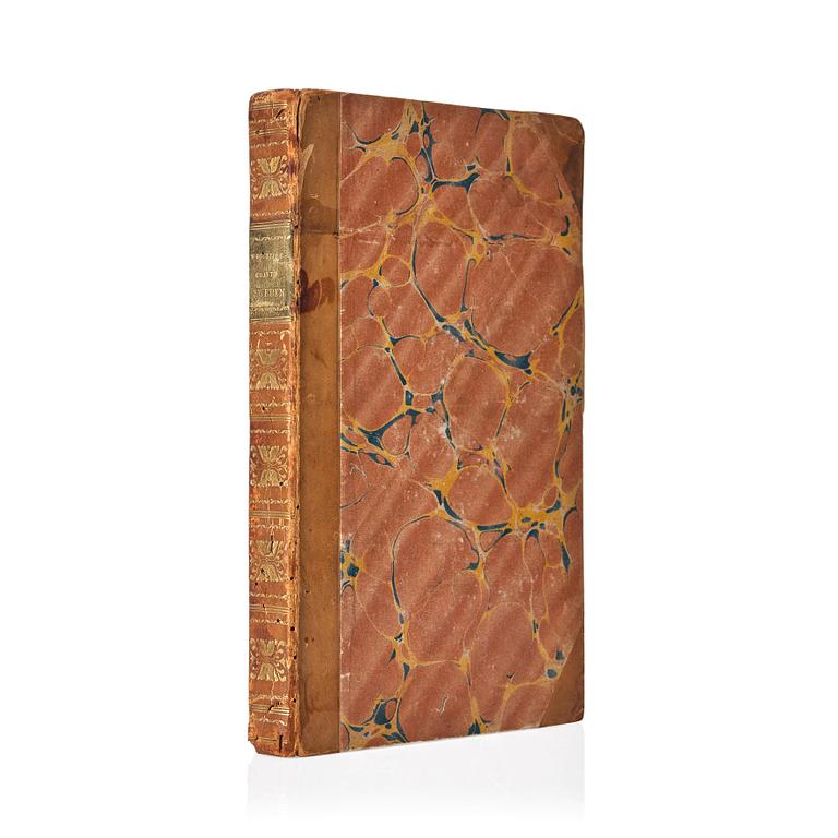 Mary Wollstonecraft "Letters written during a short residence in Sweden, Norway, Denmark". Alva & Gunnar Myrdals samling.