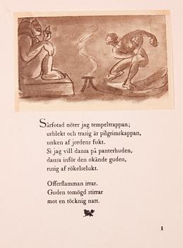 DIKTBOK, "Dikter", Harriet Löwenhjelm. 1919.