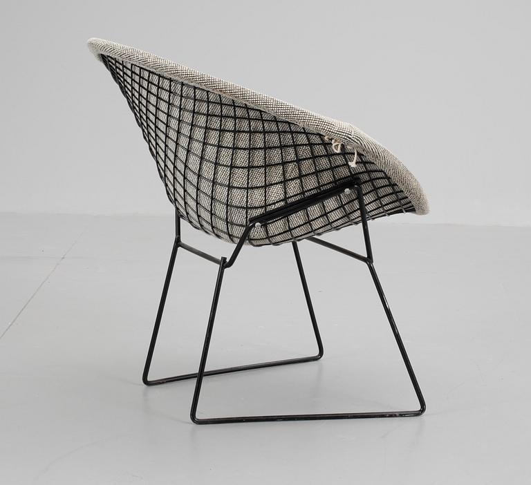 FÅTÖLJ. "Diamond Chair". Design: Harry Bertoia.