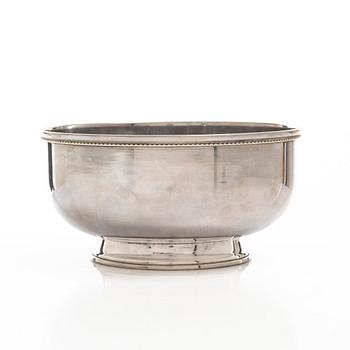 Skål, silver, Råström C G, Stockholm, 1976.