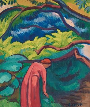 462. André Lhote, Woman in landscape.