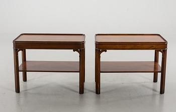 TWO 20TH CENTURY BRITISH TABLES.