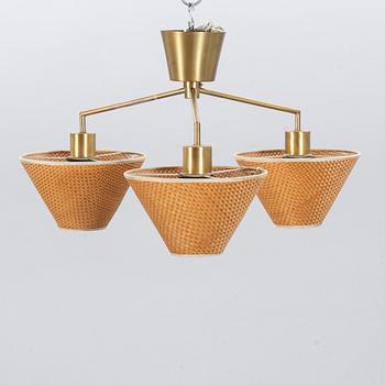 A mid 20th century ceiling lamp from Ateljé lyktan.