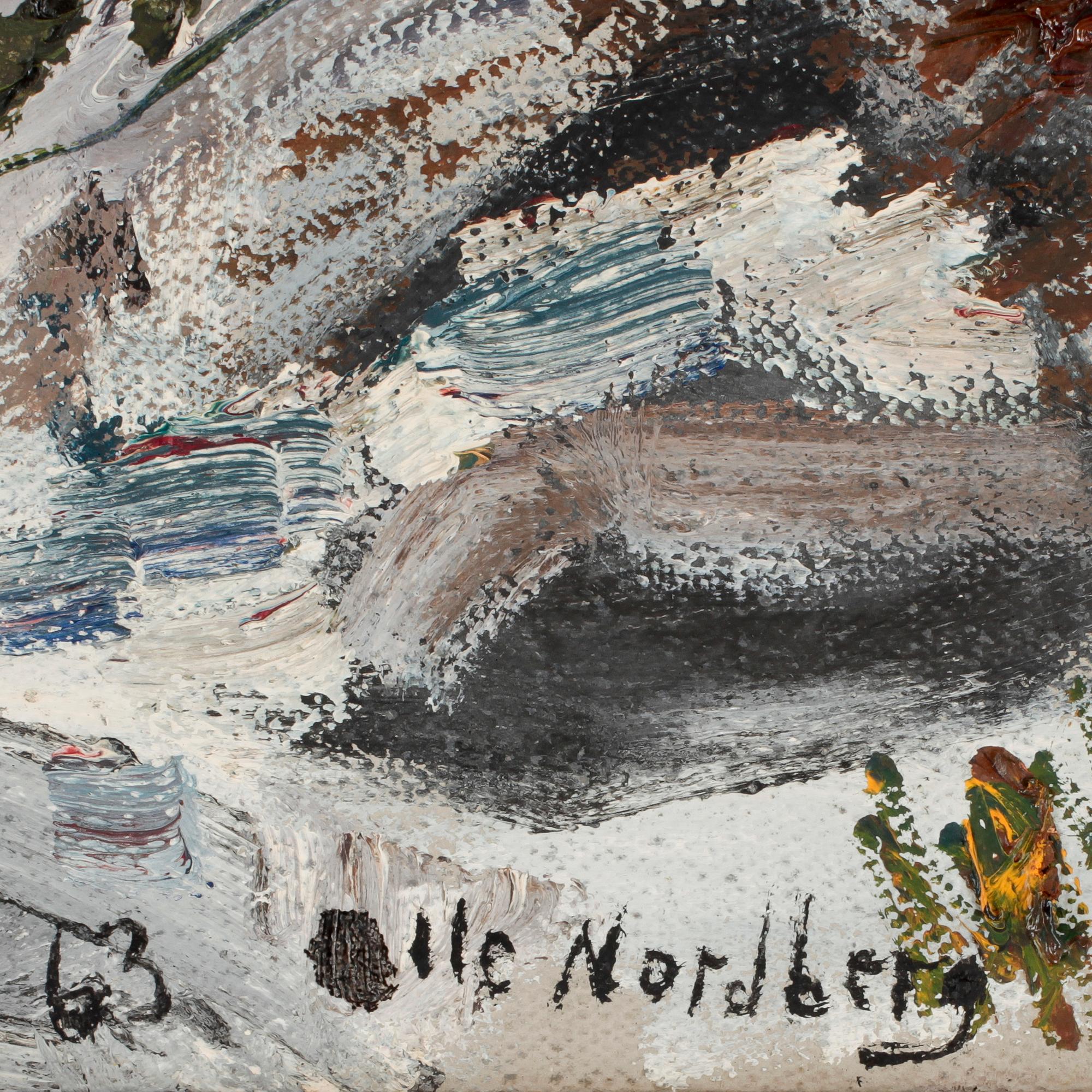 OLLE NORDBERG, olja på duk, sign och dat 63.