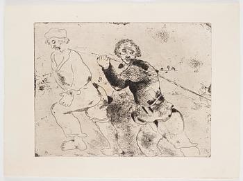 Marc Chagall, MARC CHAGALL, 71 etchings from the edition of 285 examples on Arches/MBM/J. Perrigot paper, 1923-1948.