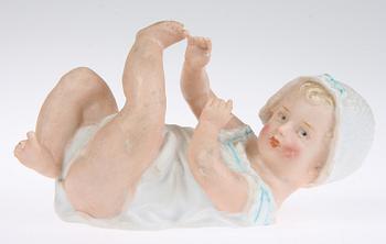 FIGURINER, 2 st porslin, tidigt 1900-tal.