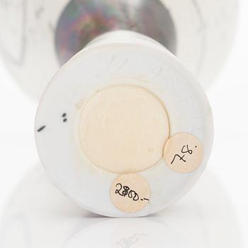 Inkeri Leivo, a ceramic vase, signed IL Arabia.