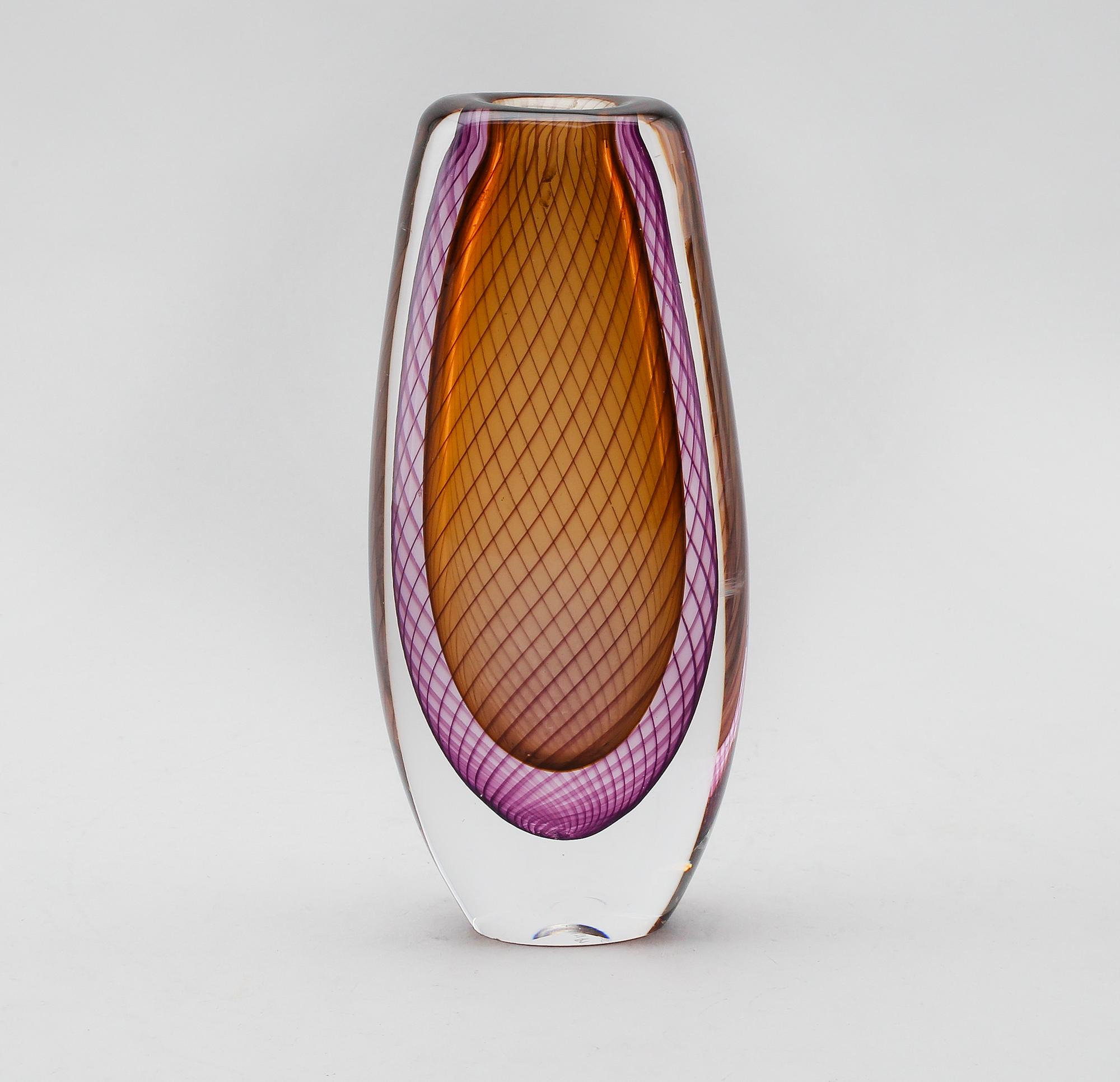 VAS, glas, Vicke Lindstrand, Kosta.