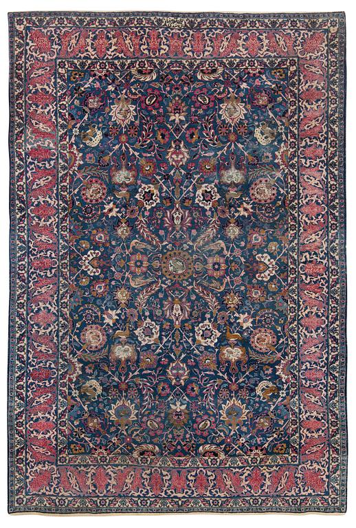 SEMIANTIK TEHERAN PART SILK. 303,5 x 206 cm.