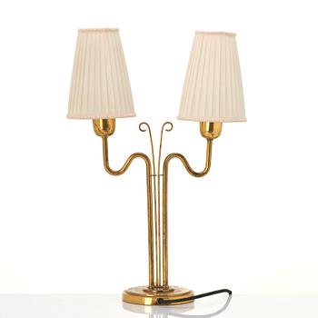 Harald Notini, a table lamp, model '15492', Arvid Böhlmarks Lampfabrik, Sweden, 1940s.