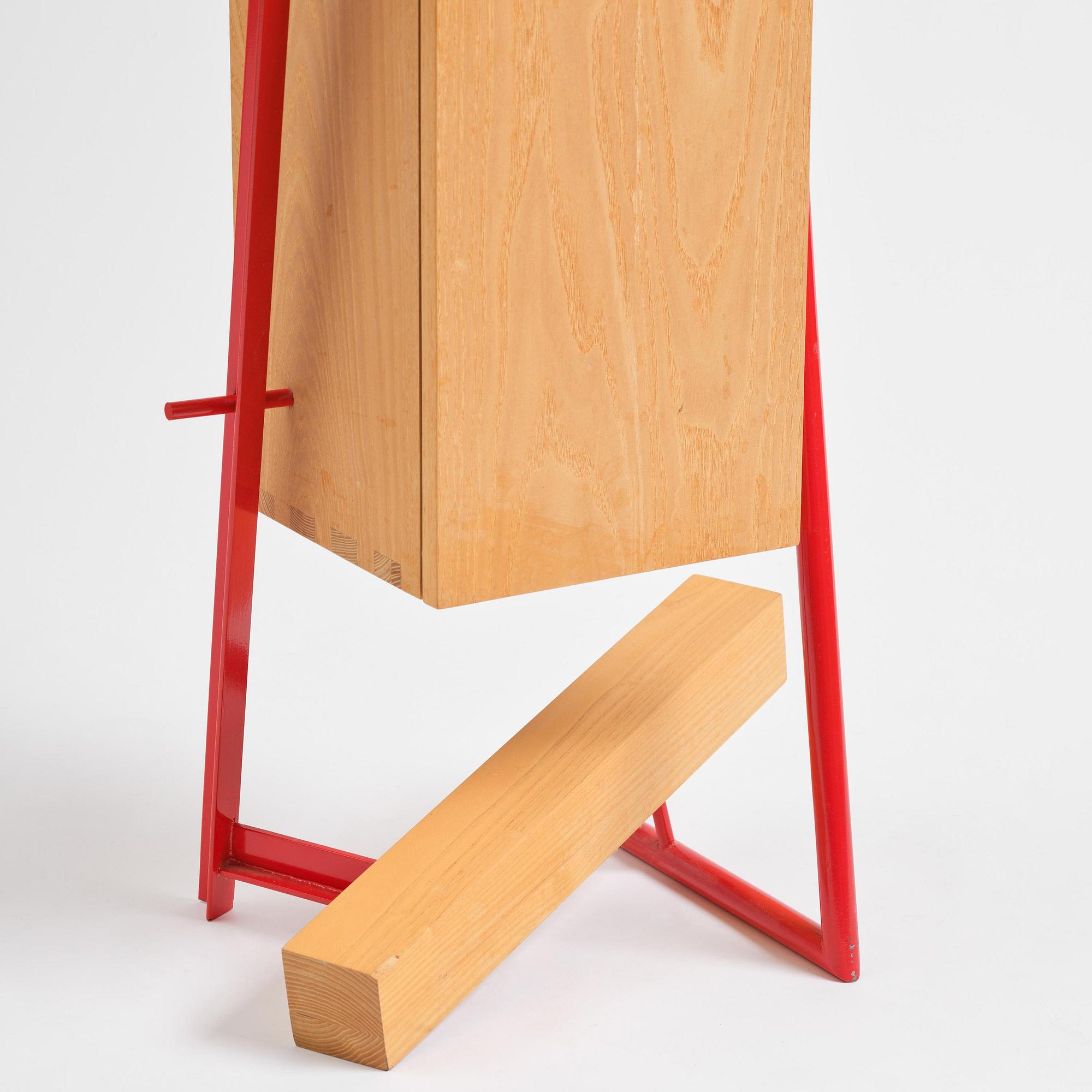 Sigurdur Gustafsson, a “Twist” cabinet, Källemo, Värnamo, 2002.