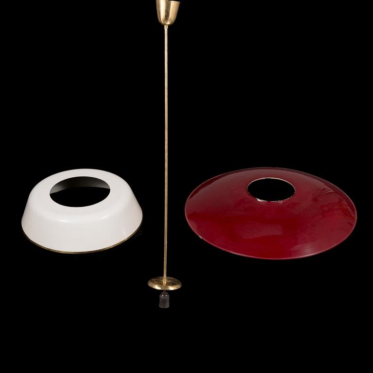 Lisa Johansson-Pape, Three spare parts for pendant light, Stockmann Orno, mid-20th century.