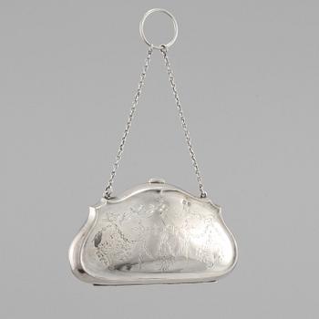 PORTMONNÄ, silver, Boots Pure Drug Company, England, 1919.