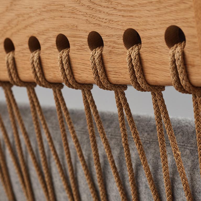 HANS J WEGNER, fåtölj, "GE375" Getama, Danmark, 1970-tal.
