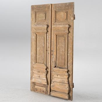 Double doors, 18th/19th century.