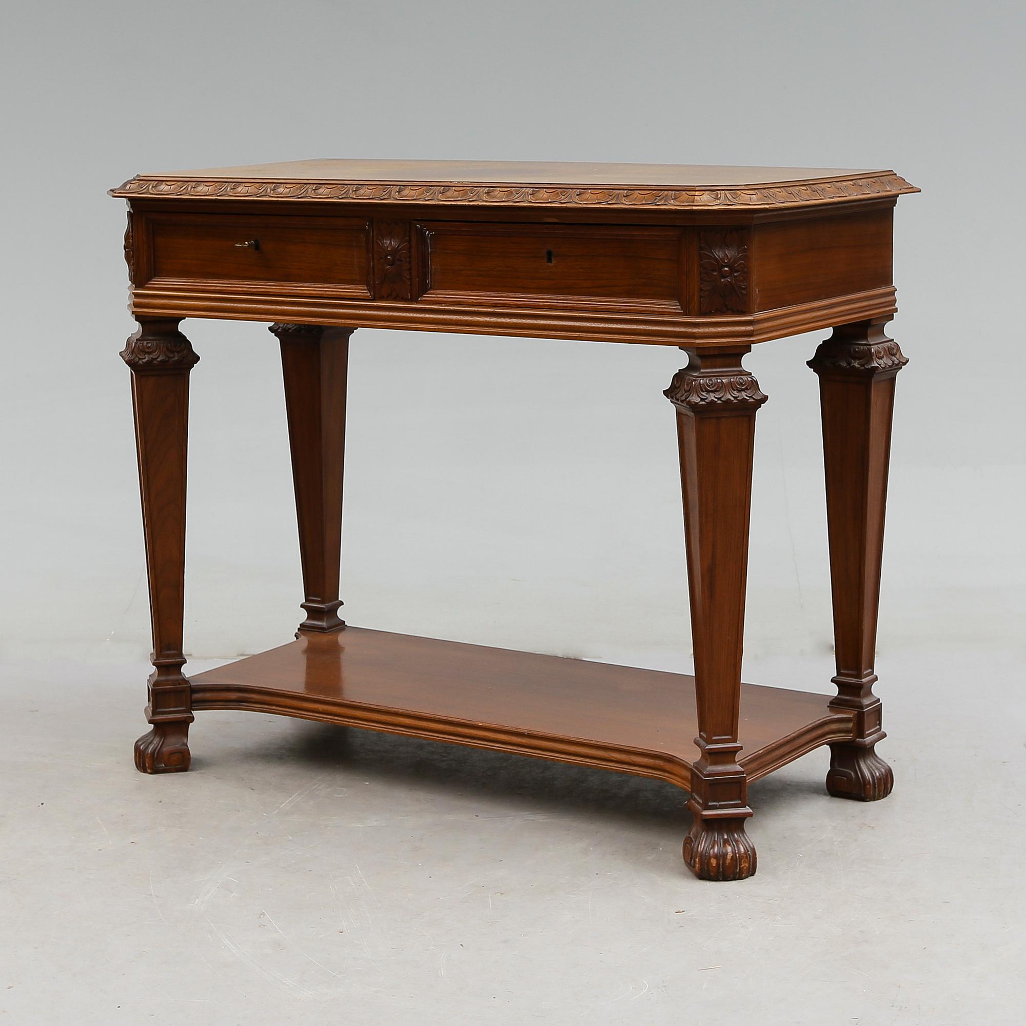 SERVERINGSBBORD, Carl Johanssons Möbleringsaffär, Stockholm, 1900-talets första hälft.