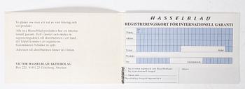 A Hasselblad camera, 2000FC/M, anniversary edition, 1985.