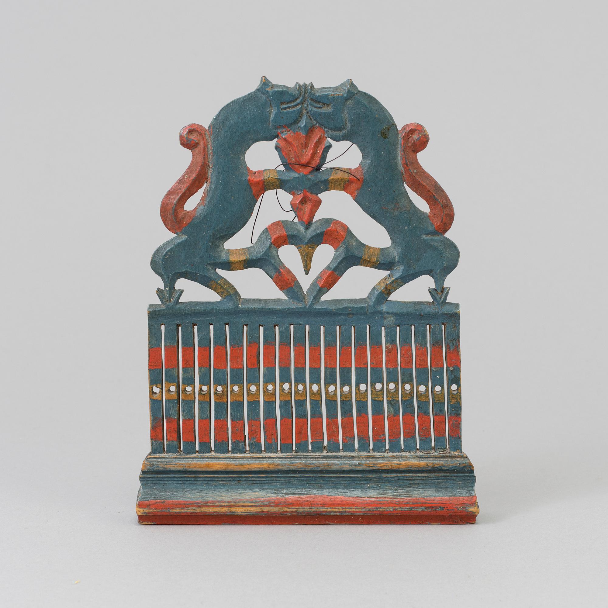 BANDSKED, allmoge, Forsa, Hälsingland, 1800-tal.