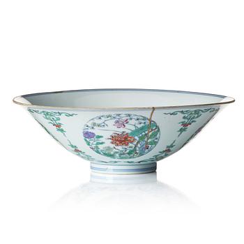 944. A doucai 'floral' bowl, Qing dynasty, Yongzheng mark and of the period (1723-35).