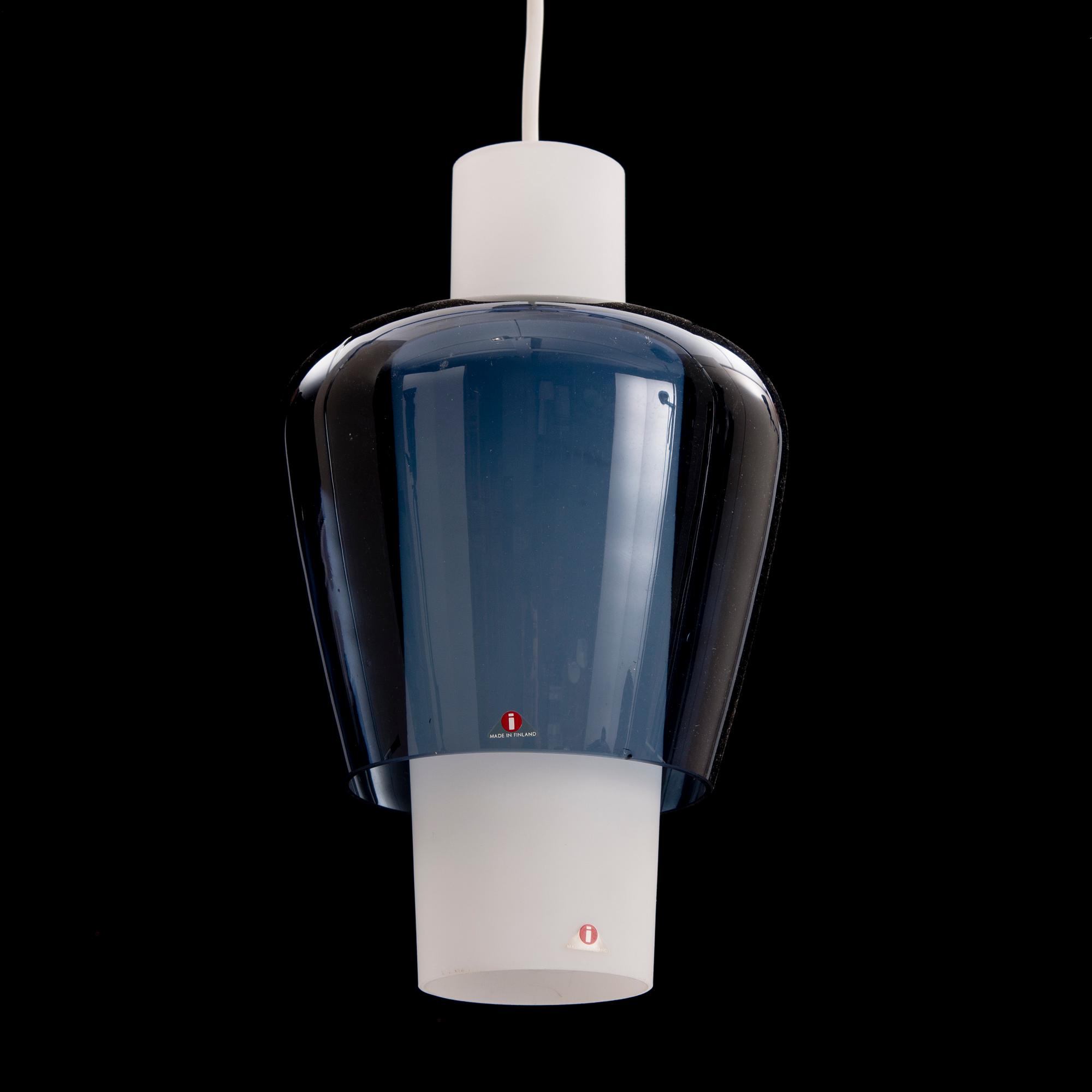 TAPIO WIRKKALA, kattovalaisin, Iittala 1960-luku.