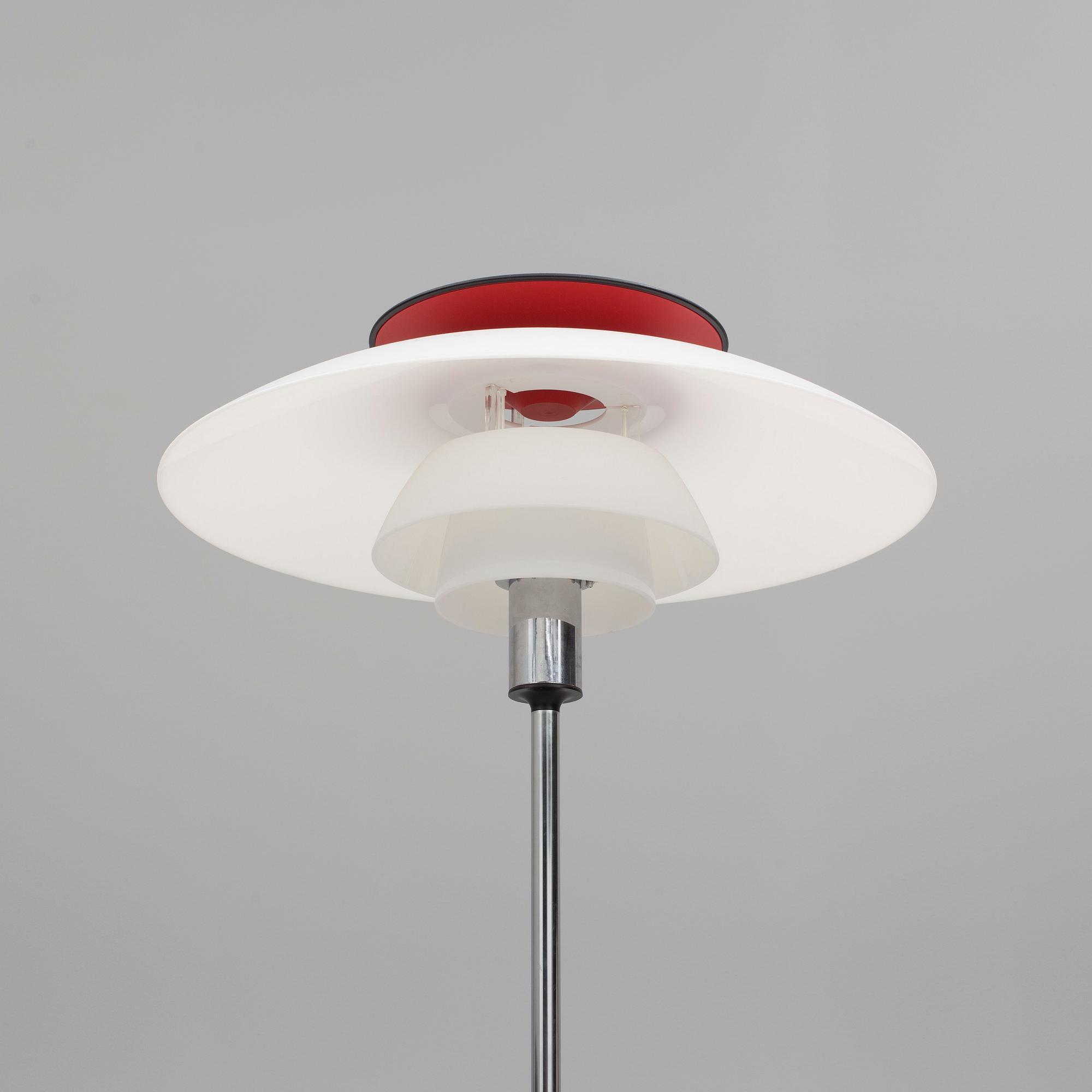 GOLVLAMPA, "PH-80", Poul Henningsen för Louis Poulsen, 1900-talets andra hälft.