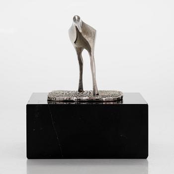 Tapio Wirkkala, A bird sculpture in silver (925) for Kultakeskus Hämeenlinna 1974 or 1974.