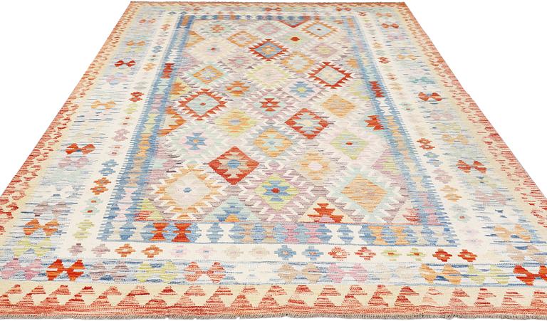 A kilim carpet, c 287 x 197 cm.