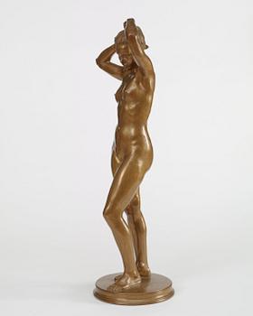 Nils Möllerberg, "Flicka som kammar sig" (= Woman combing her hair).