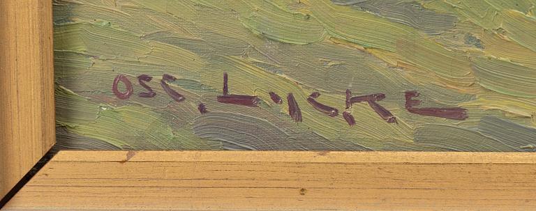 Oscar Lycke, Sommarafton vid Indalsälven.