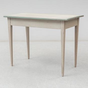 A Gustavian style writing desk, early 20th century.