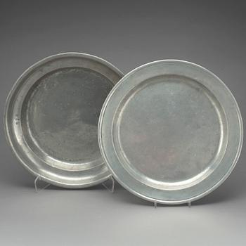 FAT, 2 st, tenn, Stockholm 1700-tal.