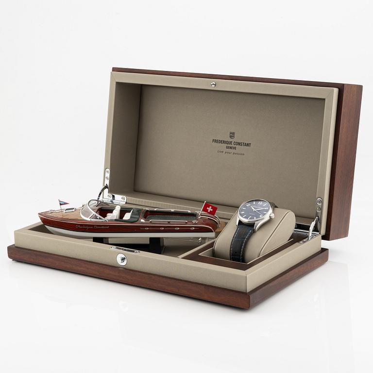 Frederique Constant, Runabout, "Limited Edition", wristwatch, 42 mm.