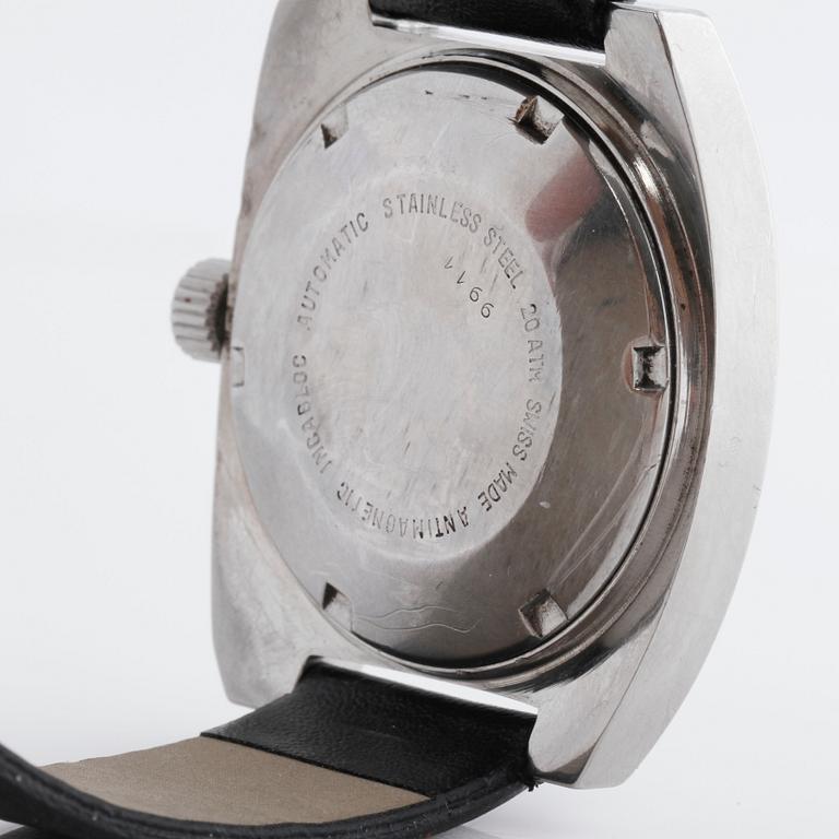 TRAVITA, armbandsur, 37 x 35 (43) mm.