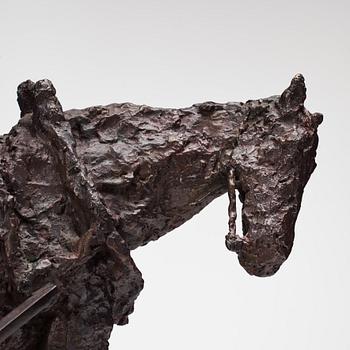 ASMUND ARLE, bronsskulptur, signerad Asmund Arle.