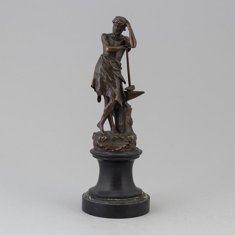 JOSEPH BERTHOZ, Sculpture, bronze, signed, foundry mark.