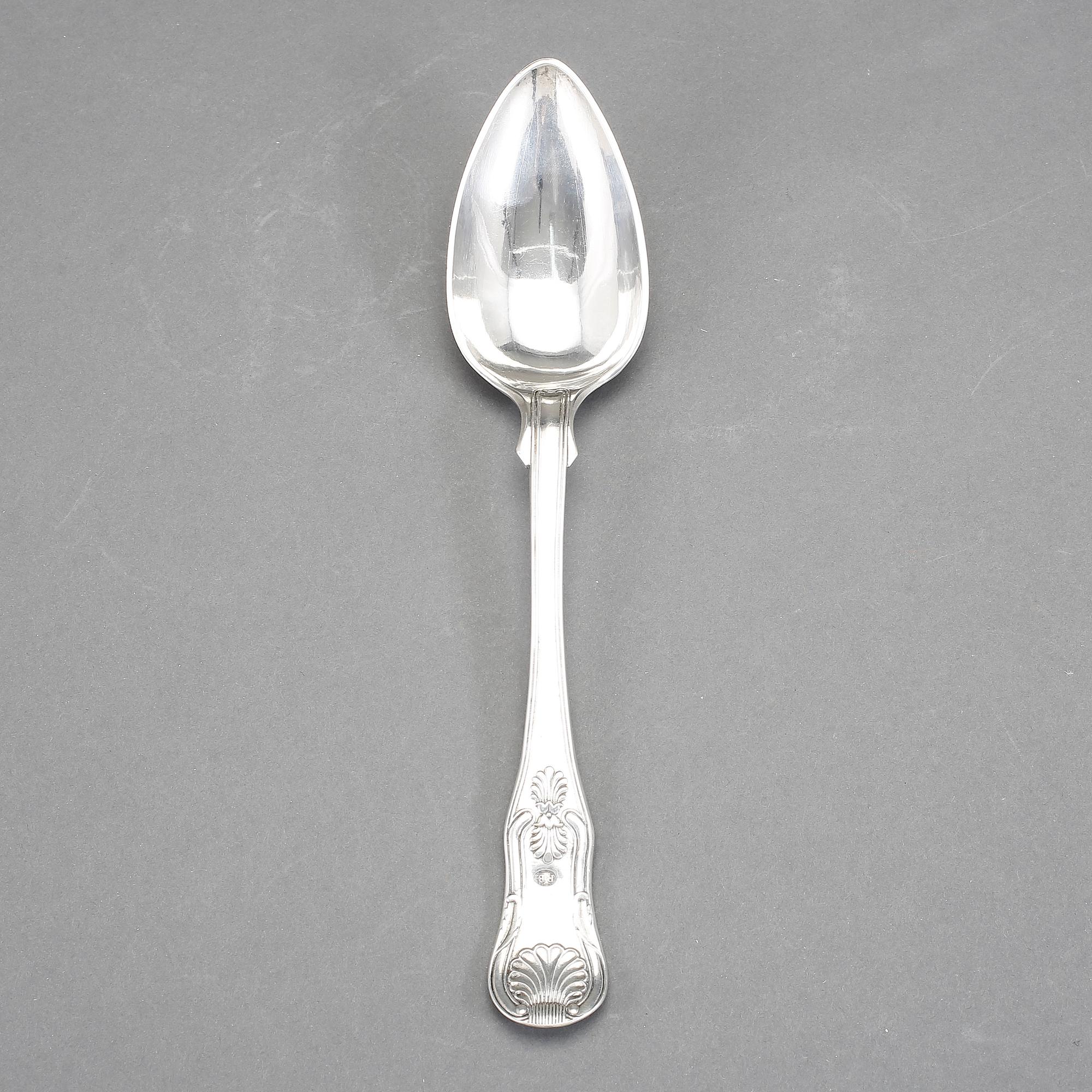 RAGUSKED, silver, Gustaf Möllenborg, Stockholm 1834?. Ca 191 gram.