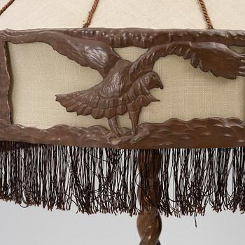 Floor lamp, Art Nouveau, early 20th century.