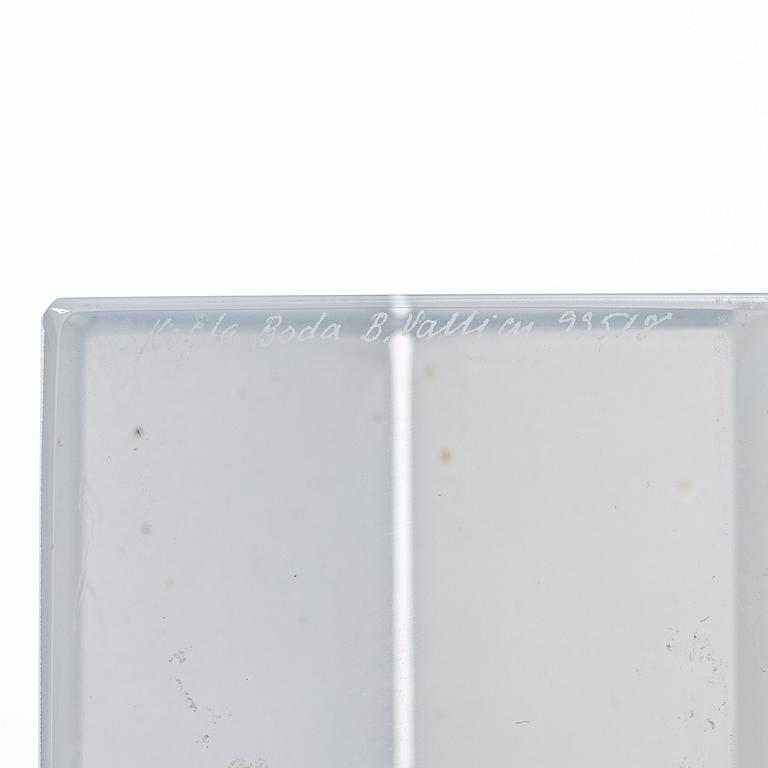 Bertil Vallien, Three glass objects, Kosta Boda.