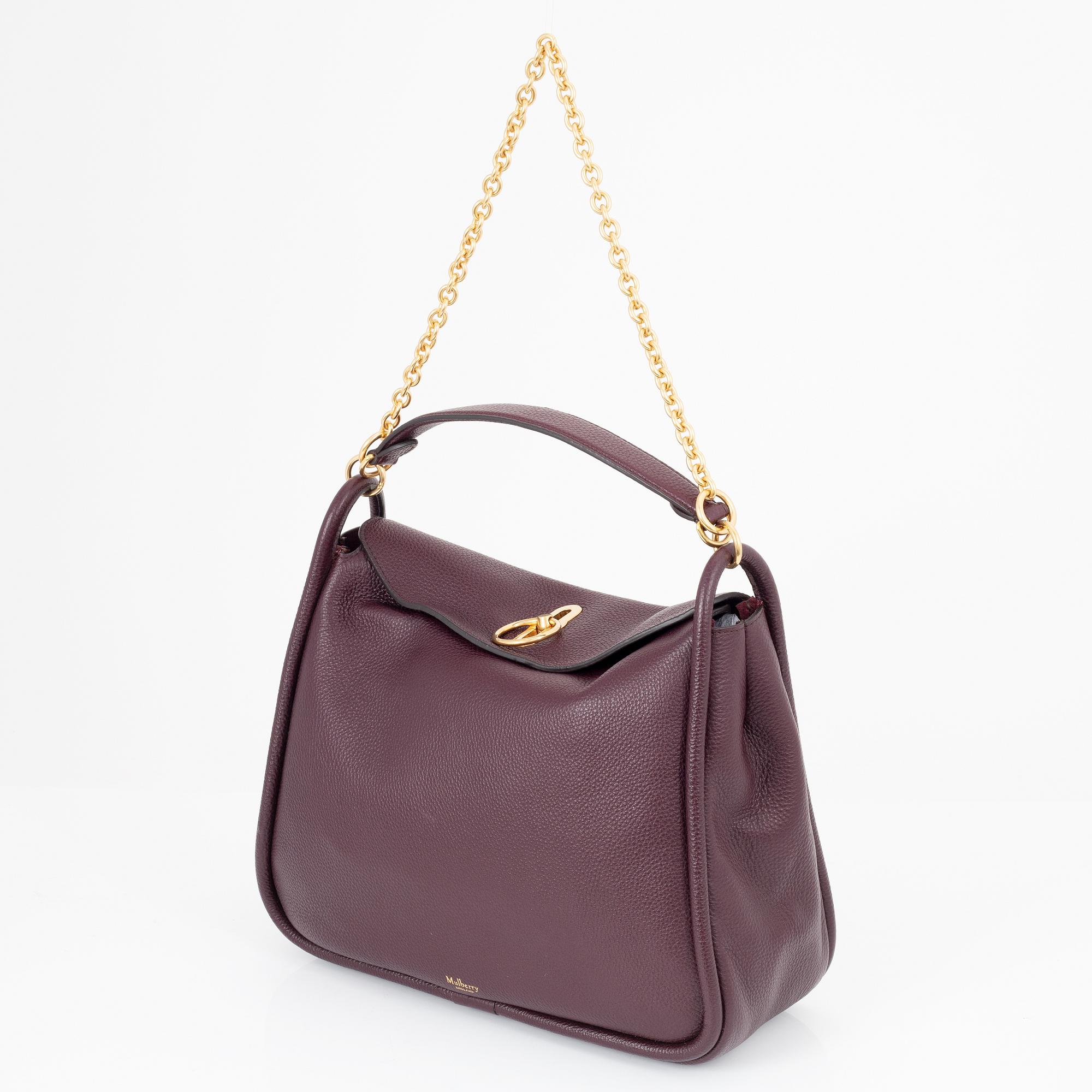 Mulberry Leighton handbag oxblood Bukowskis