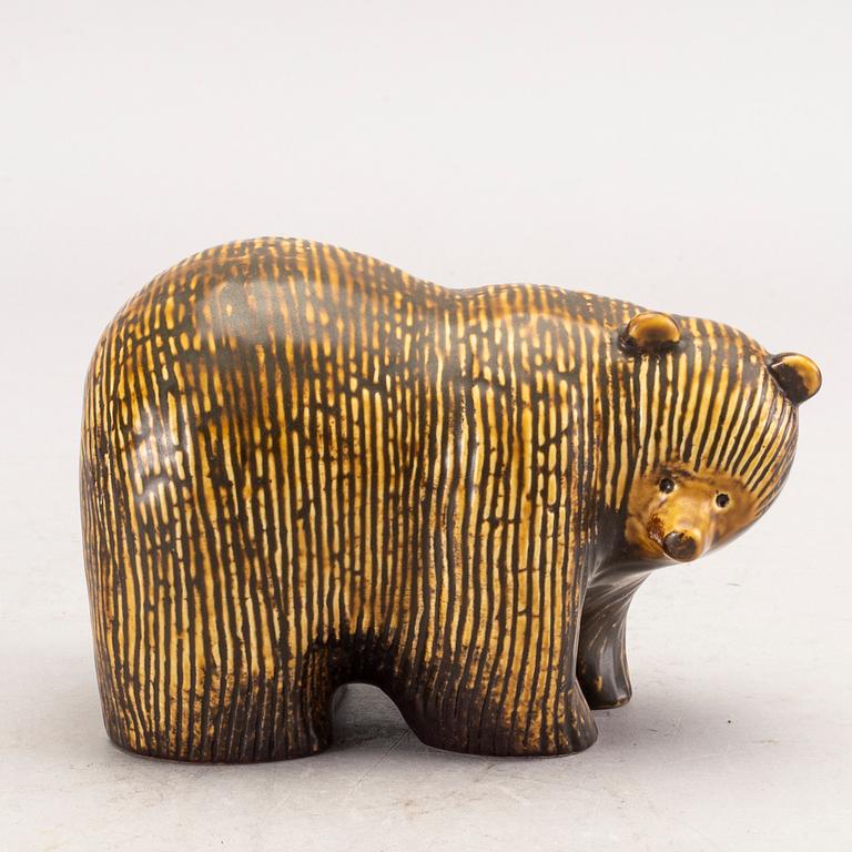 置物 Lisa Larson / Sjolejon / Gustavsberg Vintage Gustavsberg Ceramic Figurine Lisa Larson Cat Lilla