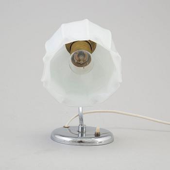 an early 20th century table lamp.