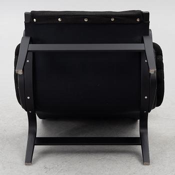 Bruno Mathsson, Armchair with footstool, 'Pernilla', Dux.