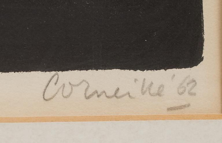 BEVERLOO CORNEILLE, färglitografi, signerad, daterad -62 och numrerad 9/120.