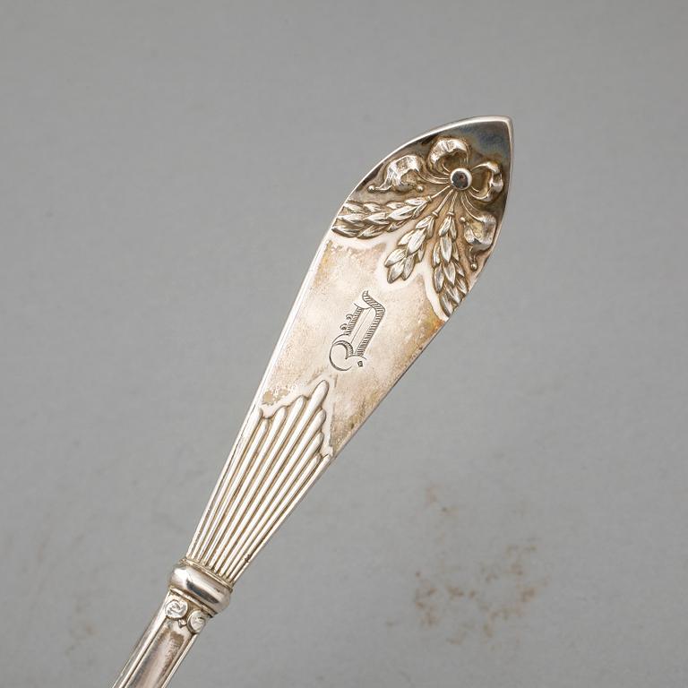 BÅLSLEV, silver, Guldsmedsaktiebolag, Stockholm, 1901. Vikt 210 gram.