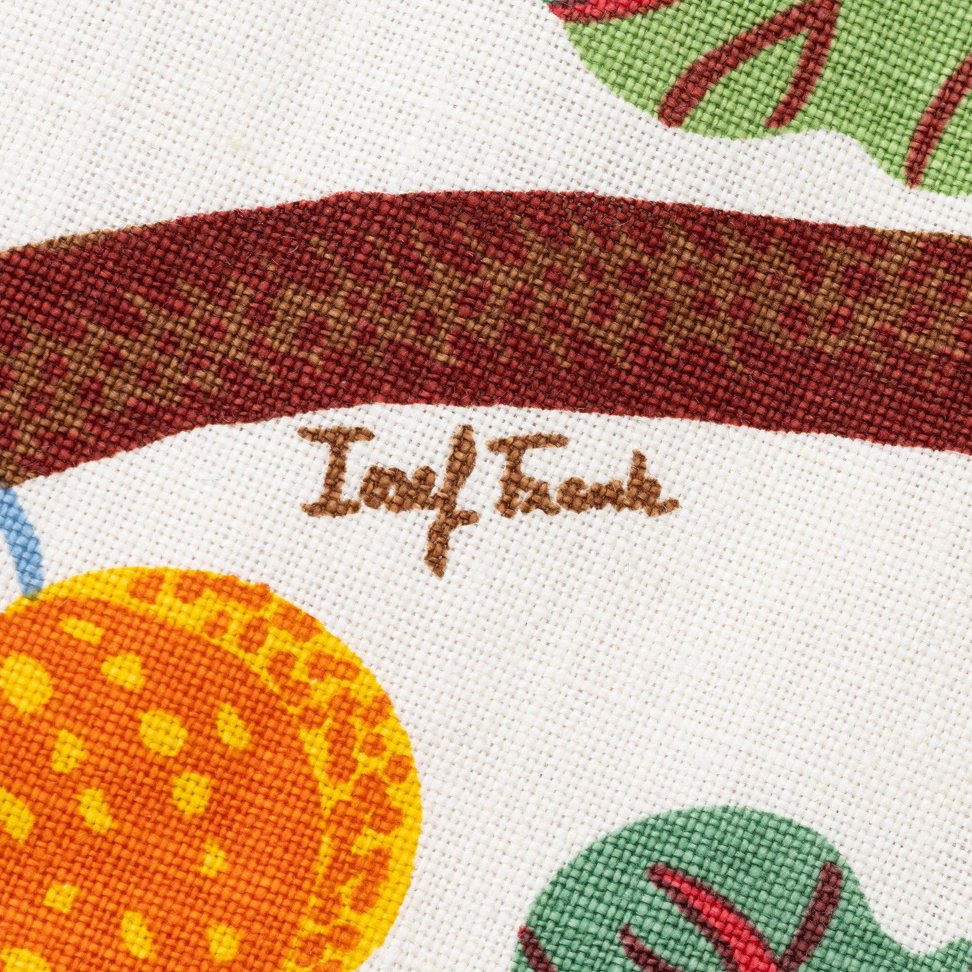Josef Frank, Curtain panels, a pair, "Baranquilla", Svenskt Tenn Company.