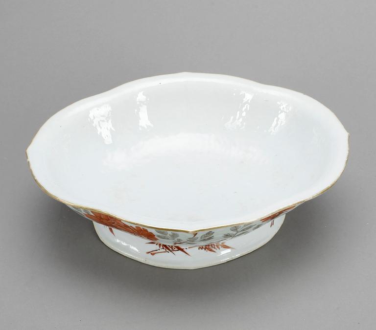 SKÅL, porslin, Kina, sen Qing dynasti, 1800-tal.