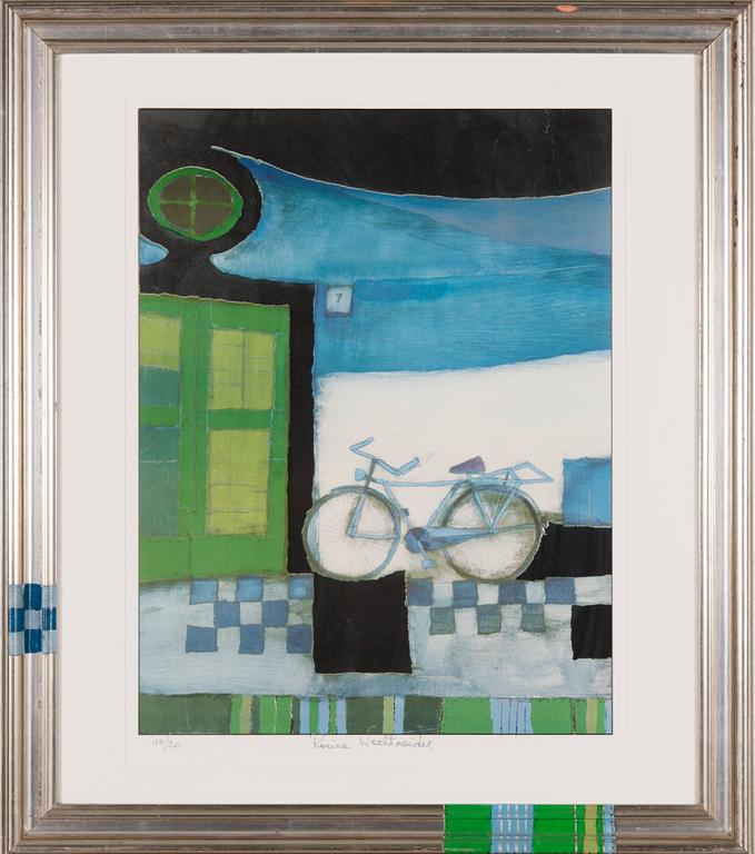 ROSINA WACHTMEISTER, litografi 10/20, signerad.
