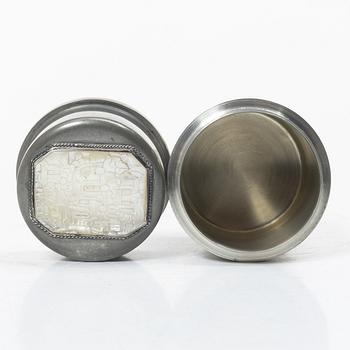 Estrid Ericson, jar with lid, Svenskt Tenn, Stockholm, 1960.