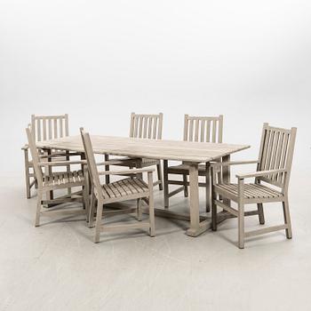 Garden furniture, 7 pieces, Artwood.